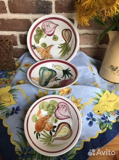 Салатники Япония Yamasho iron stone ware