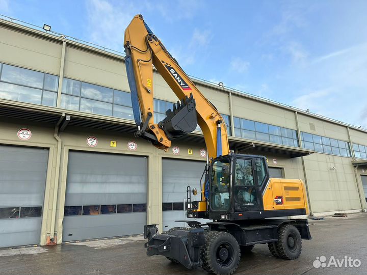 Колёсный экскаватор Sany SY215W, 2023