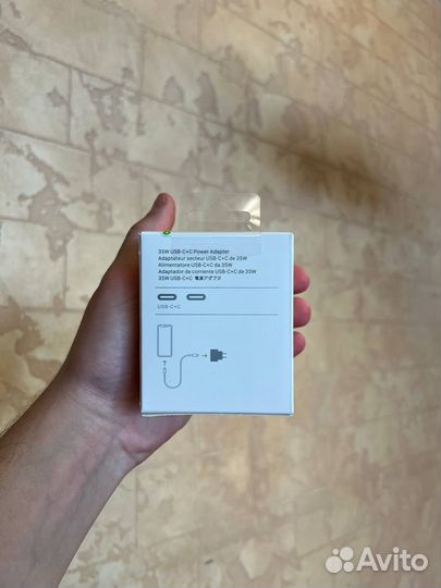 Apple Adapter 35W 2 разъёма USB-C