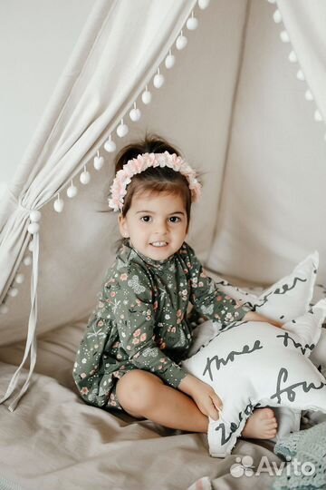 Ободок из фетра ручной работы