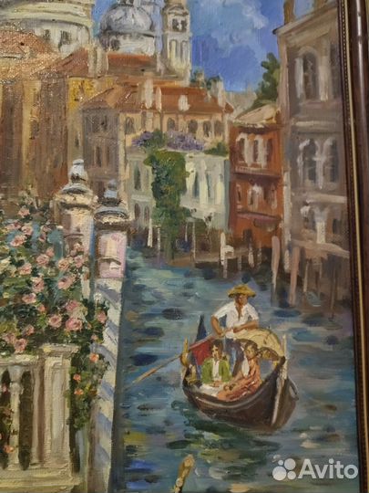 Картина Венеция.Масло.Холст