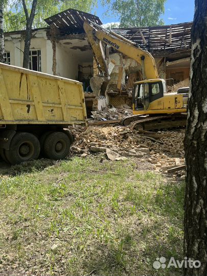 Вывоз мусора самосвал