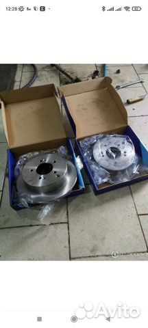 Тормозные диски задние kia sorento до 06 г. новые