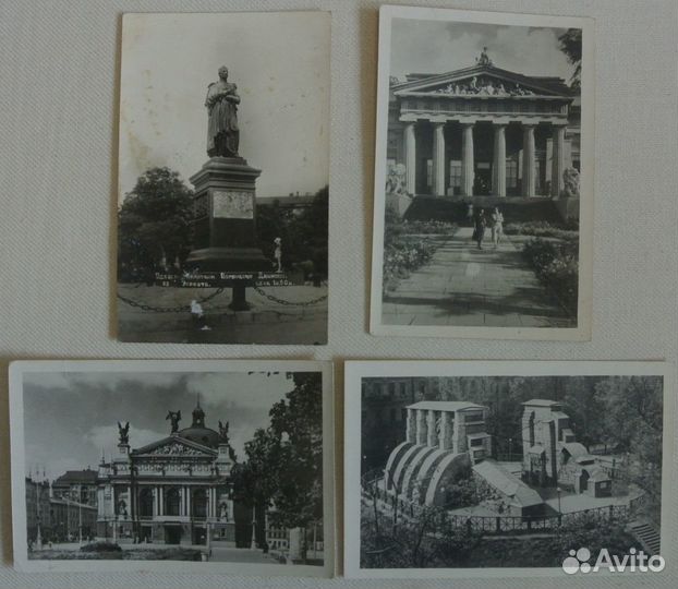 Киев, Одесса, Ялта на старых открытках