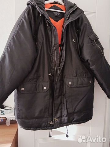Мужская зимняя куртка парка 50 52