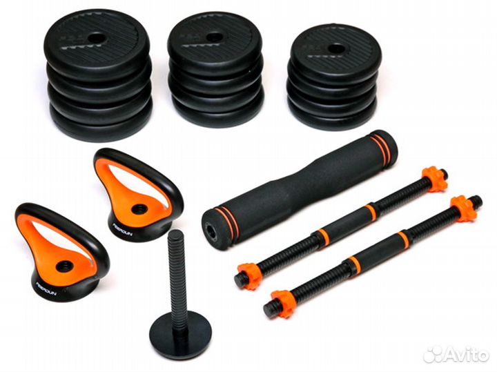 Набор для тренировок, 5 в 1, 20 кг, FED-130210