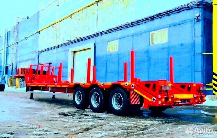 Полуприцеп трал (тяжеловоз) Политранс ТСП 94163, 2024