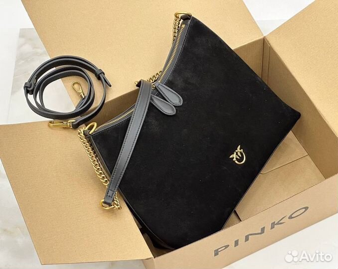 Сумка женская pinko замша
