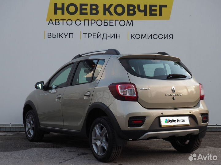 Renault Sandero Stepway 1.6 МТ, 2018, 81 600 км