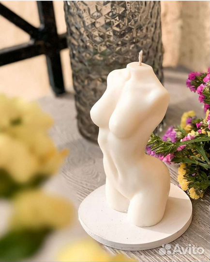 Свечи мужской и женский торс