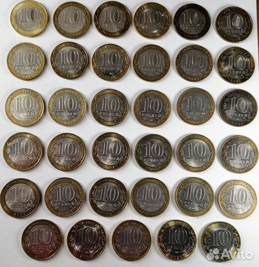 10 рублей биметалл
