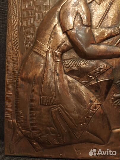 Чеканка медная 