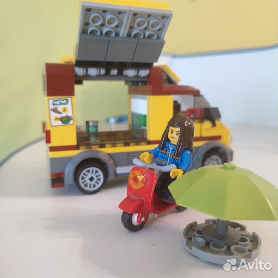 Lego city Фургон пиццерия