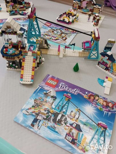 Lego горнолыжный курорт с двумя шале