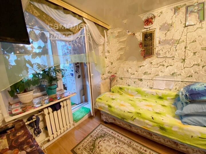 Комната 14,8 м² в 1-к., 2/5 эт.