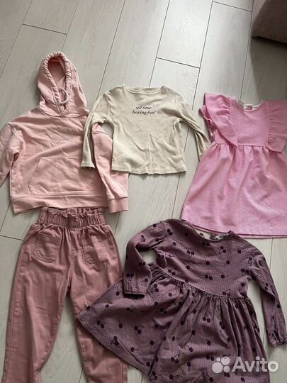 Вещи пакетом для девочки 110
