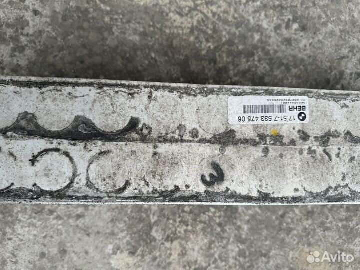 Интеркуллер охлаждения BMW X5 E70 X6 E71 F15