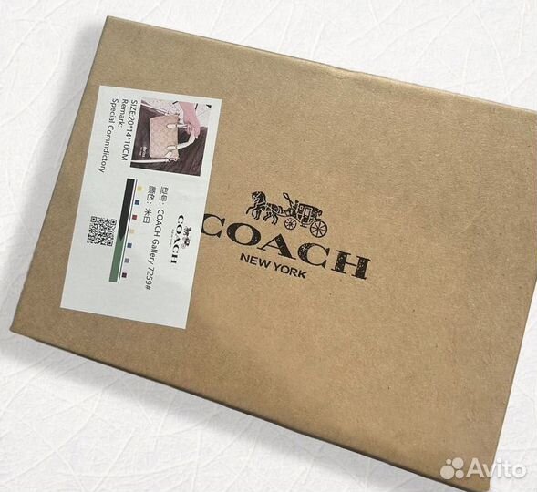 Сумка женская через плечо coach