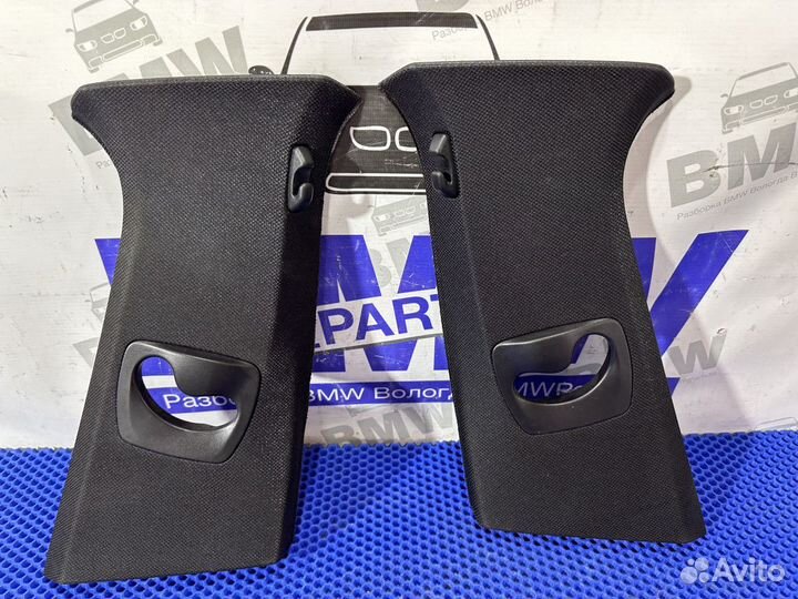 Обшивка стойки потолка BMW F10 цвет черный