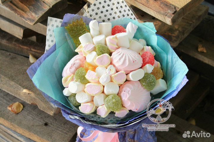 Букет из сладостей