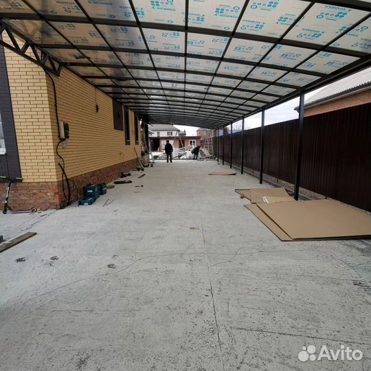 Навес для дома