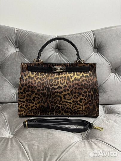 Сумка женская, натуралья телячья кожа, Италия