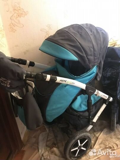 Коляска verdi 3 в 1 pepe eco plus
