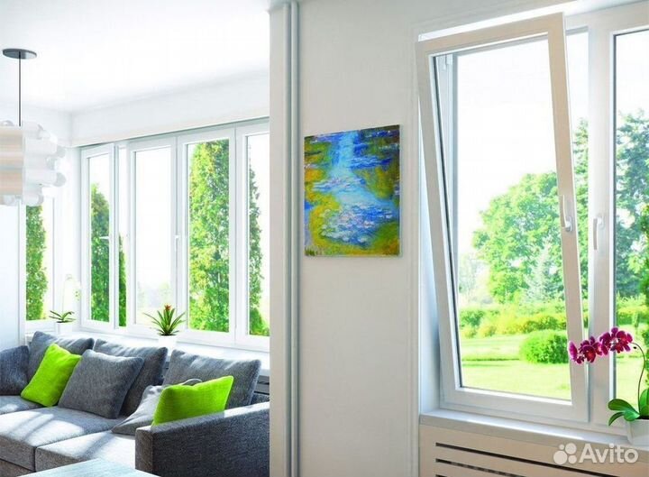 Готовые пластиковые окна в наличии и на заказ