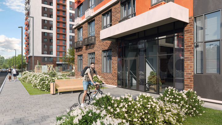 Квартира-студия, 24,6 м², 14/21 эт.