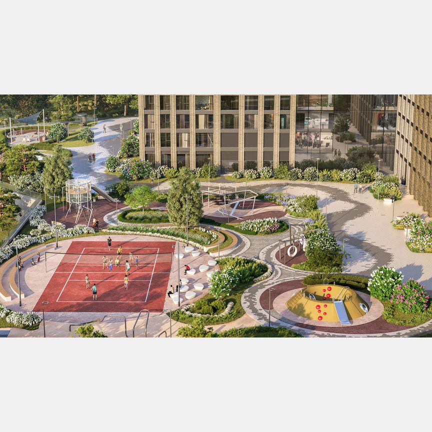 2-к. квартира, 80,1 м², 43/54 эт.