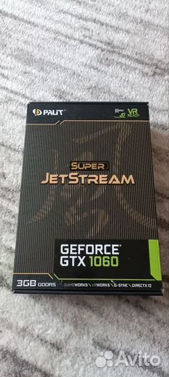 Видеокарта gtx 1060 3gb palit