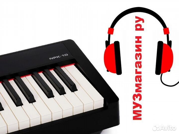 Пианино 21800 и Nux NPK-10-BK фортепиано муз.школ