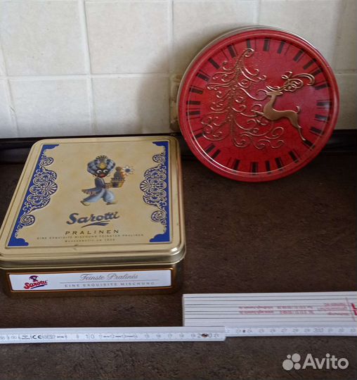 Банки жестяные разные