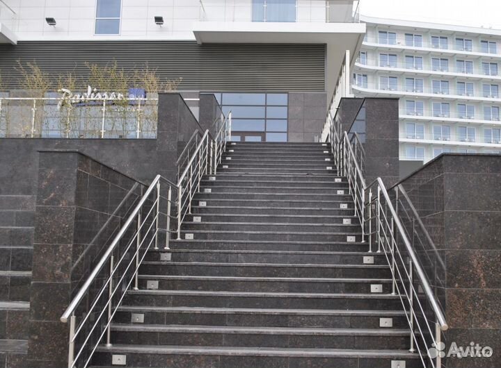 Ограждения, перила, поручни из нержавейки рд-3.1