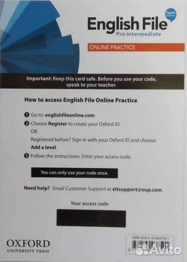 English File курс Pre-Intermediate 4издание