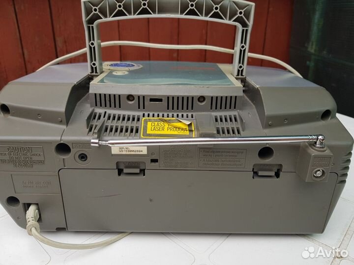 Магнитола panasonic rx-ex1, без usb и MP3 + радио