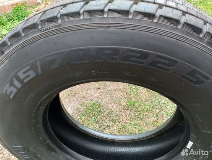 Грузовая ведущая шина Кама 102 про315.70.22.5