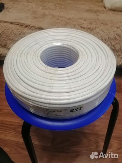 Коаксиальный кабель RG-6 100м