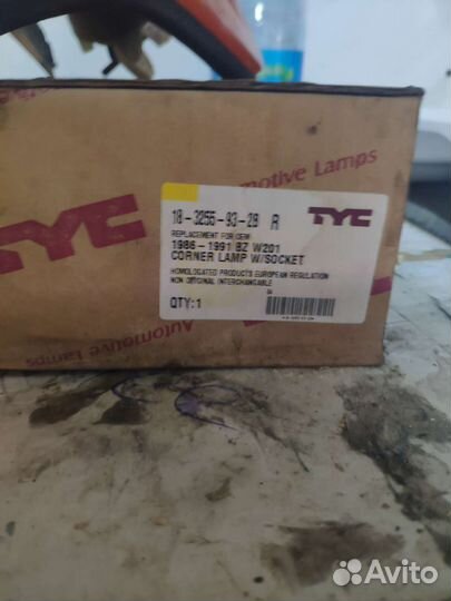 Поворотники на Mercedes-Benz 190