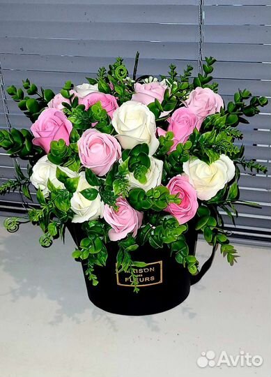 Букеты из мыльных роз к 1 сентября