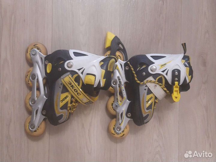 Роликовые коньки детские раздвижные