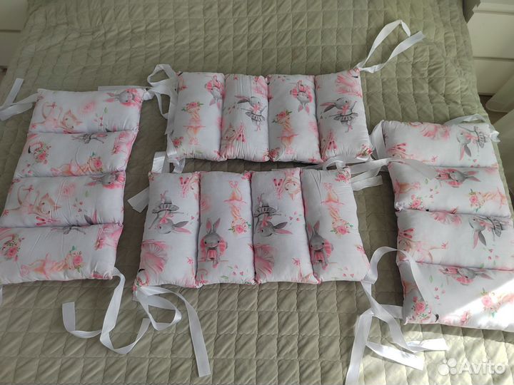 Бортики на кроватку