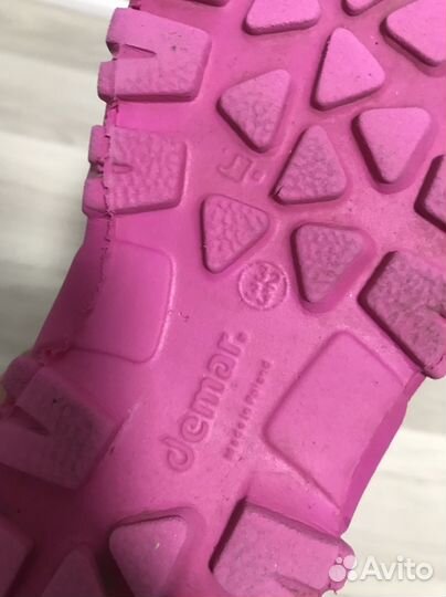 Детские резиновые сапоги