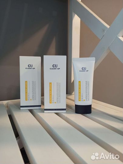 Успокаивающий солнцезащитный крем-лосьон Cuskin