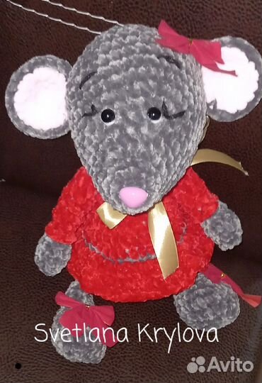Вязаные игрушки ручной работы