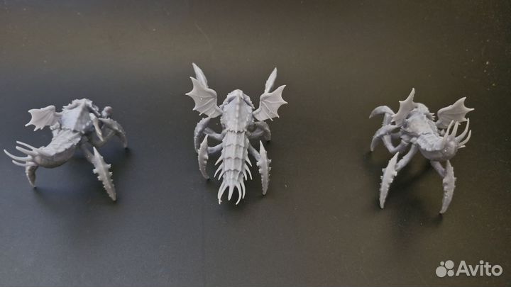 Миниатюры Helldivers 2 терминиды жуки охотники