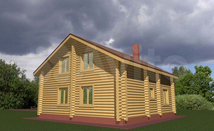 Дом 130 м² на участке 12 сот.