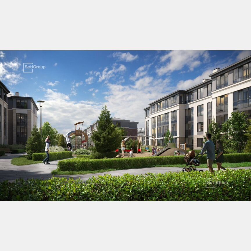 1-к. квартира, 36,2 м², 1/4 эт.