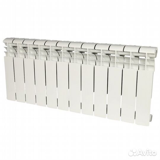 Алюминиевый радиатор Rommer Profi 350, 12 секций