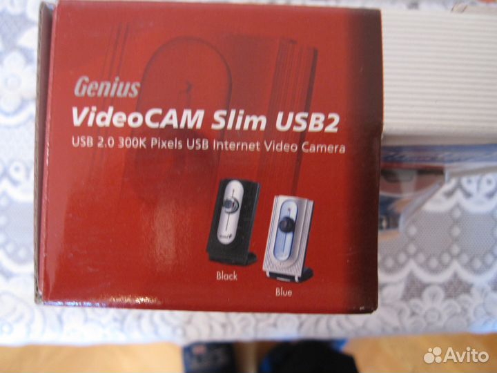 Видеокамера VideoCam Slim USB2 с внешним микрофон